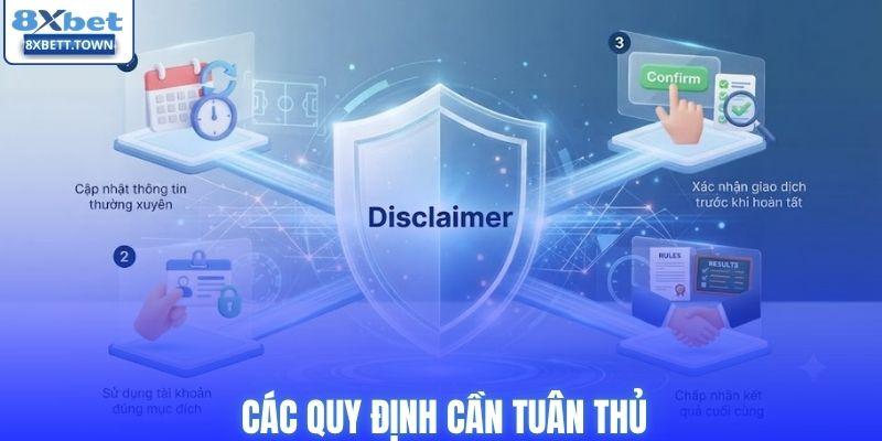 Các quy định cần tuân thủ