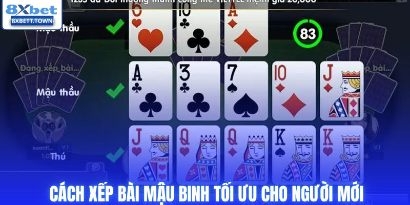 Cách xếp bài mậu binh tối ưu cho người mới