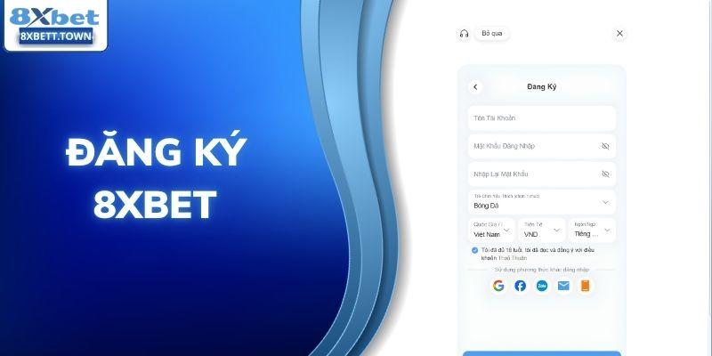 Đăng ký 8XBET