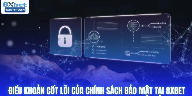 Điều khoản cốt lõi của chính sách bảo mật tại 8XBET