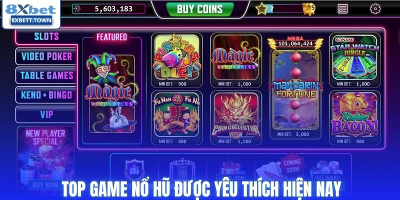 Top game nổ hũ Jili nổi bật